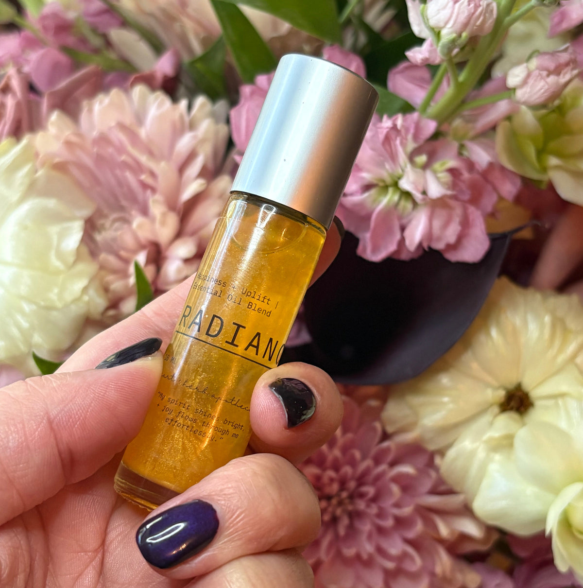Radiance Blend | Uplifting Glow Essential Oil Roller for Confidence & Joy