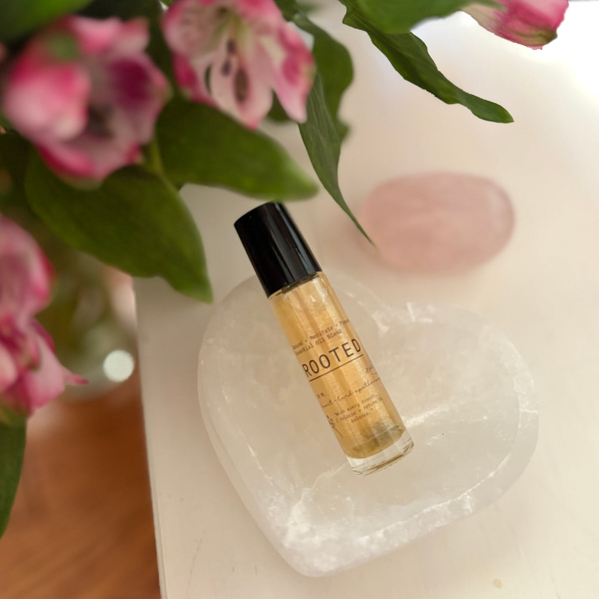 Rooted Blend | Grounding Essential Oil Roller for Stability & Calm