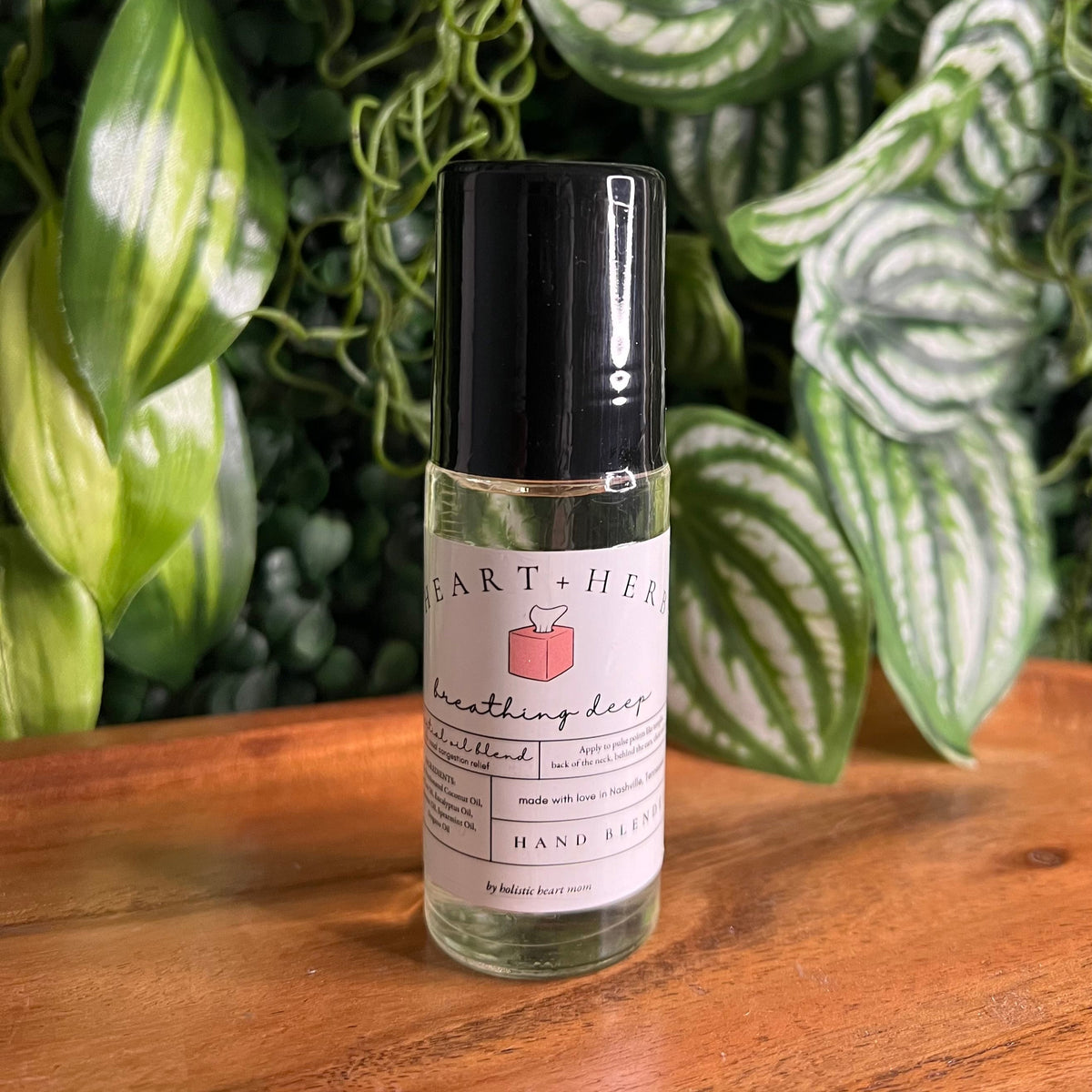 Breathing Deep Roller for a Stuffy Nose & Sinus Relief Essential Oil Blend