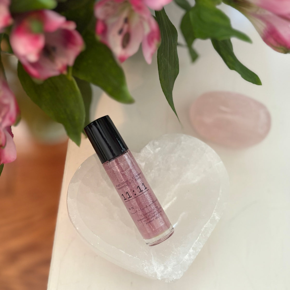 11:11 Alignment Roller | Clear Quartz Essential Oil Blend for High Vibes & Manifesting