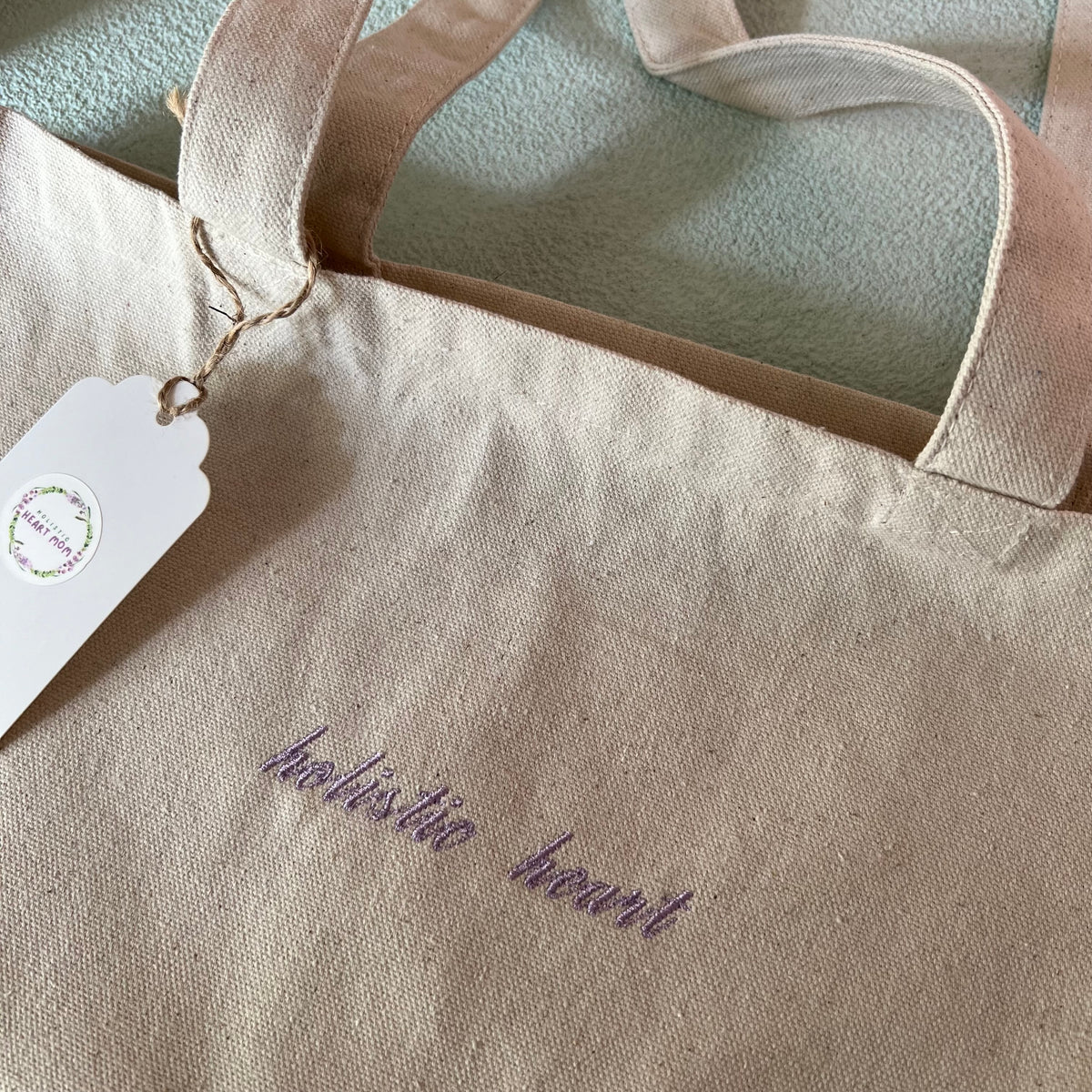 Holistic Heart Tote | Heart + Herb Apothecary Logo Tote Bag