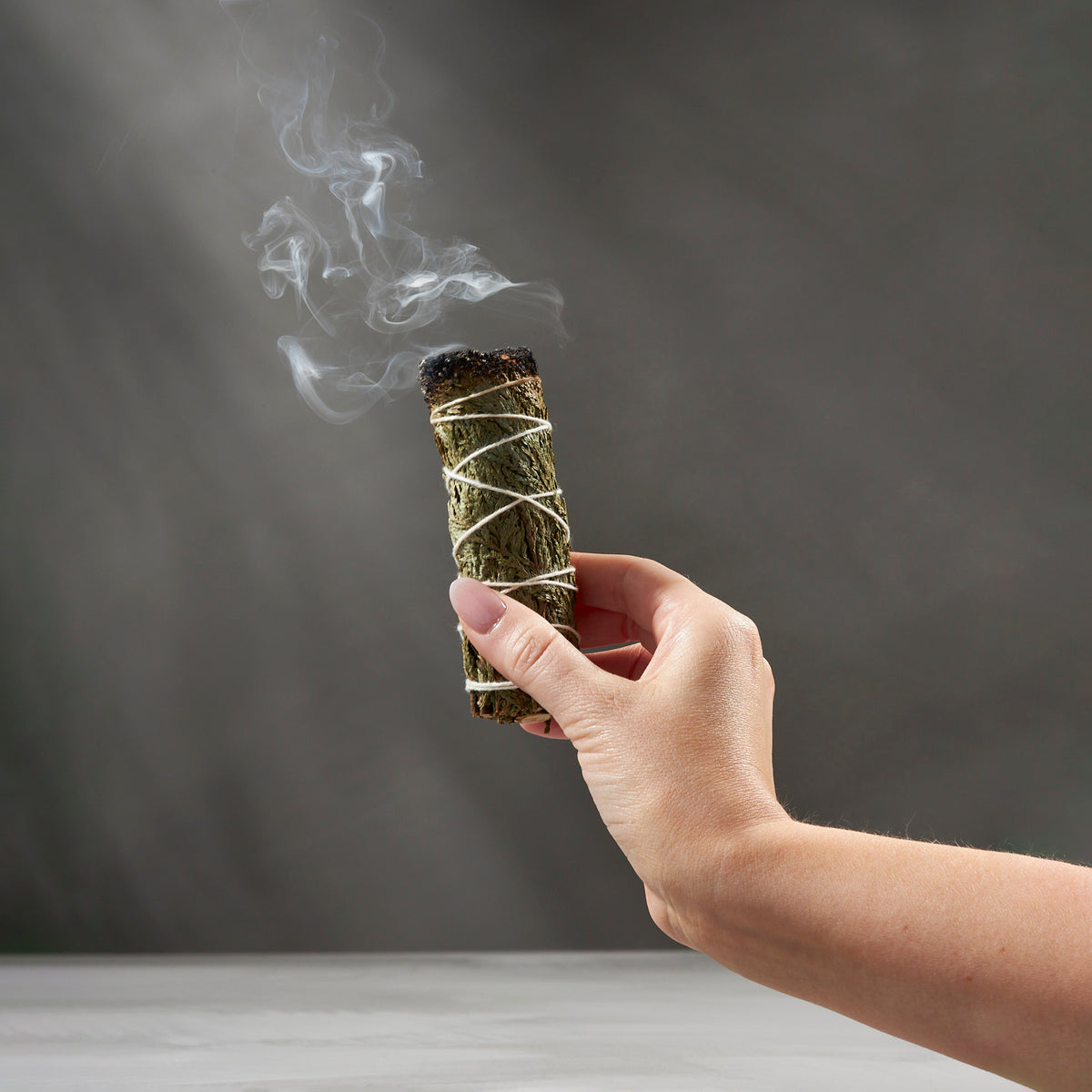 Red Cedar Smudge Bundle for Cleansing Ritual in a Herb Bundle