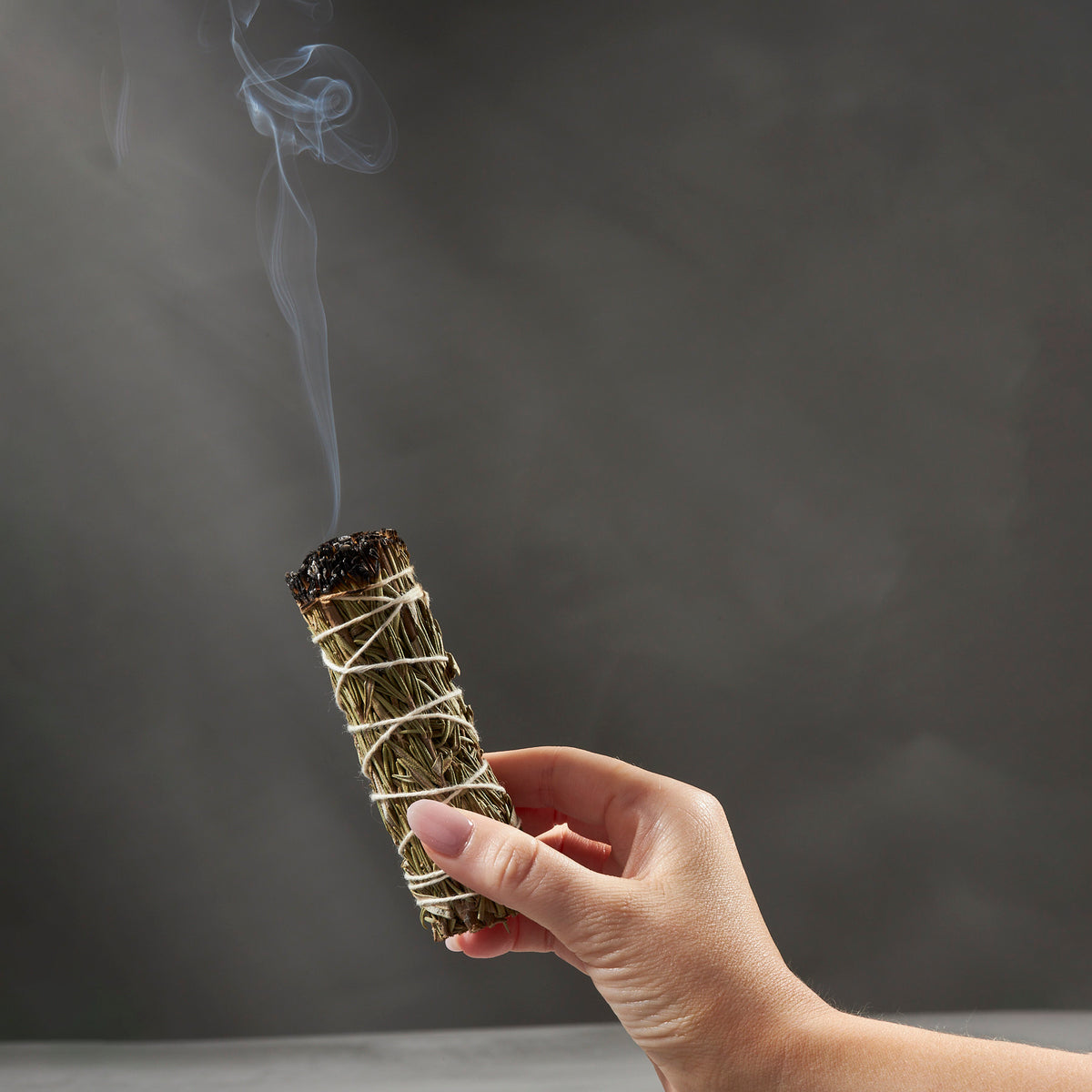 Rosemary Smudge Bundle for Protection & Clarity Ritual in a Herb Bundle