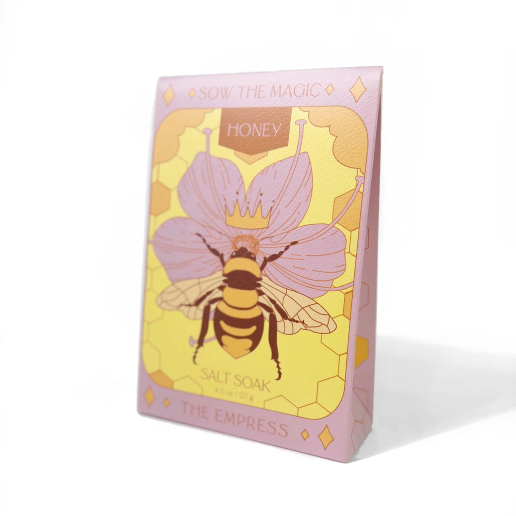 Empress Bee Salt Soak | Honey & Herb Bath Soak for Self Care